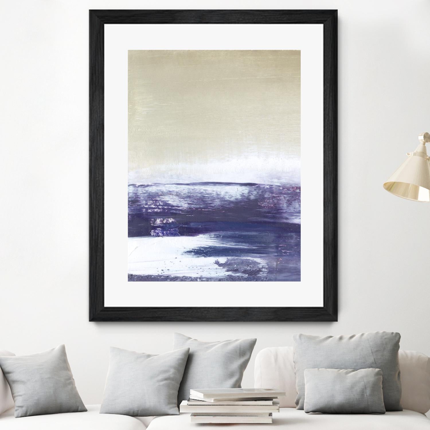 Amethyst Sea I by Sharon Gordon on GIANT ART - pink abstract