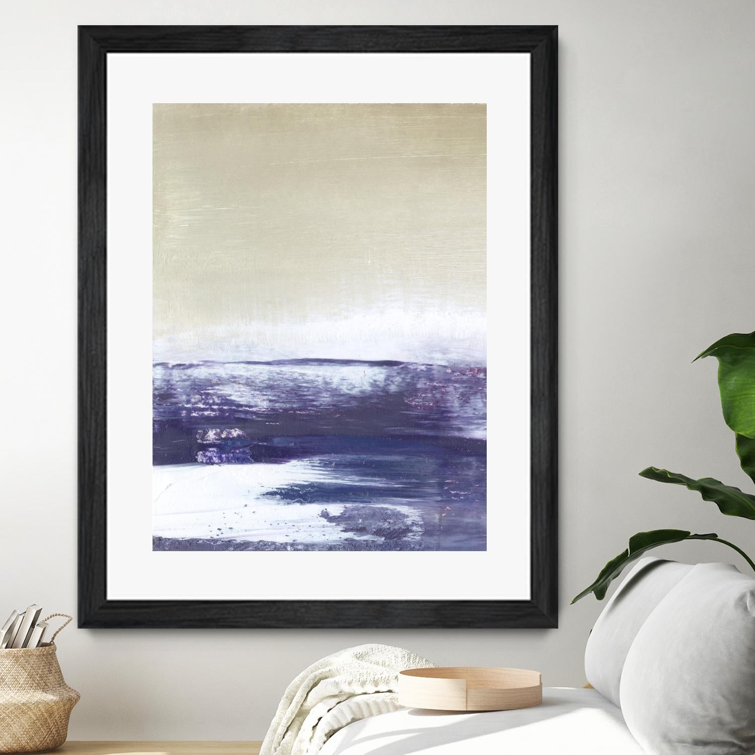 Amethyst Sea I by Sharon Gordon on GIANT ART - pink abstract