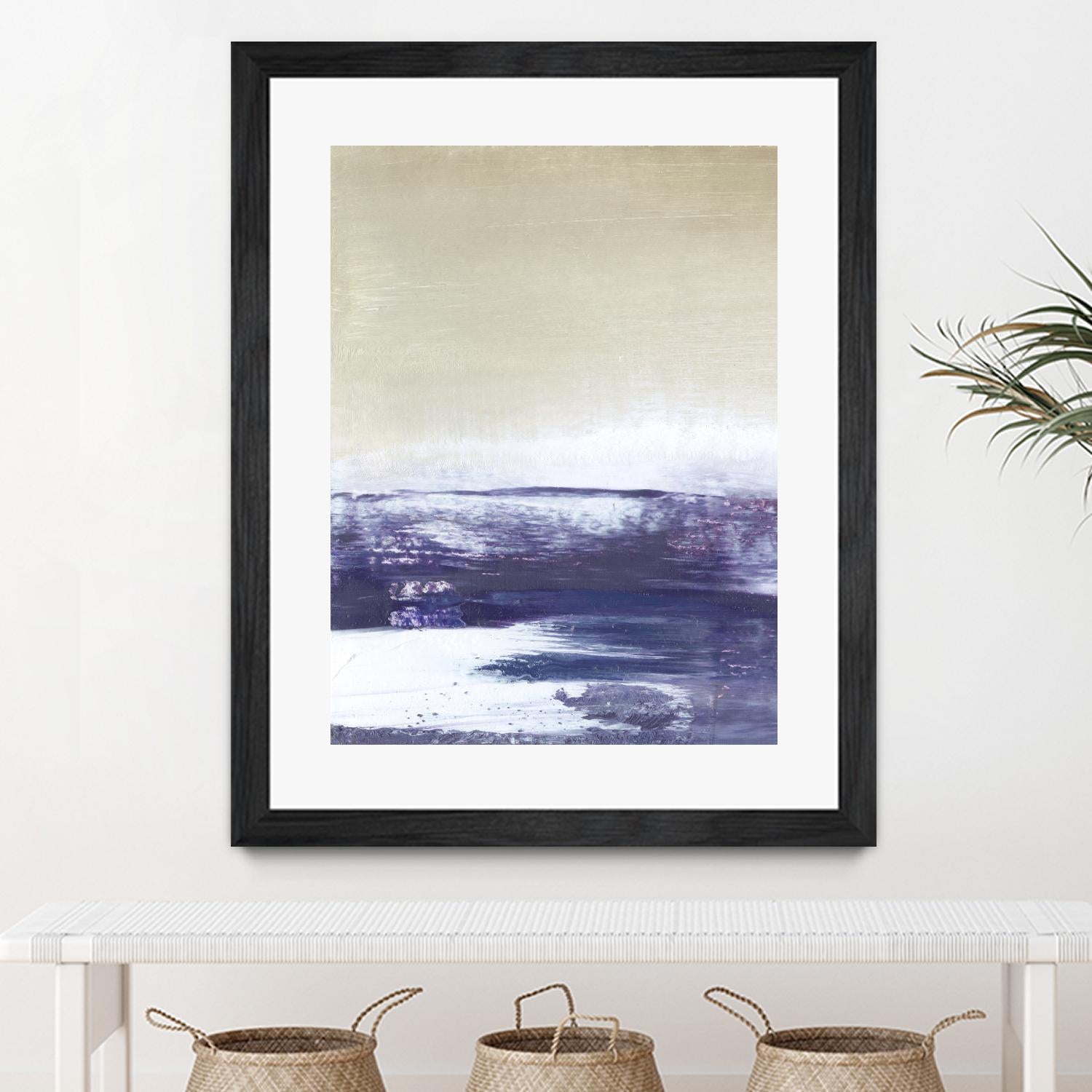 Amethyst Sea I by Sharon Gordon on GIANT ART - pink abstract