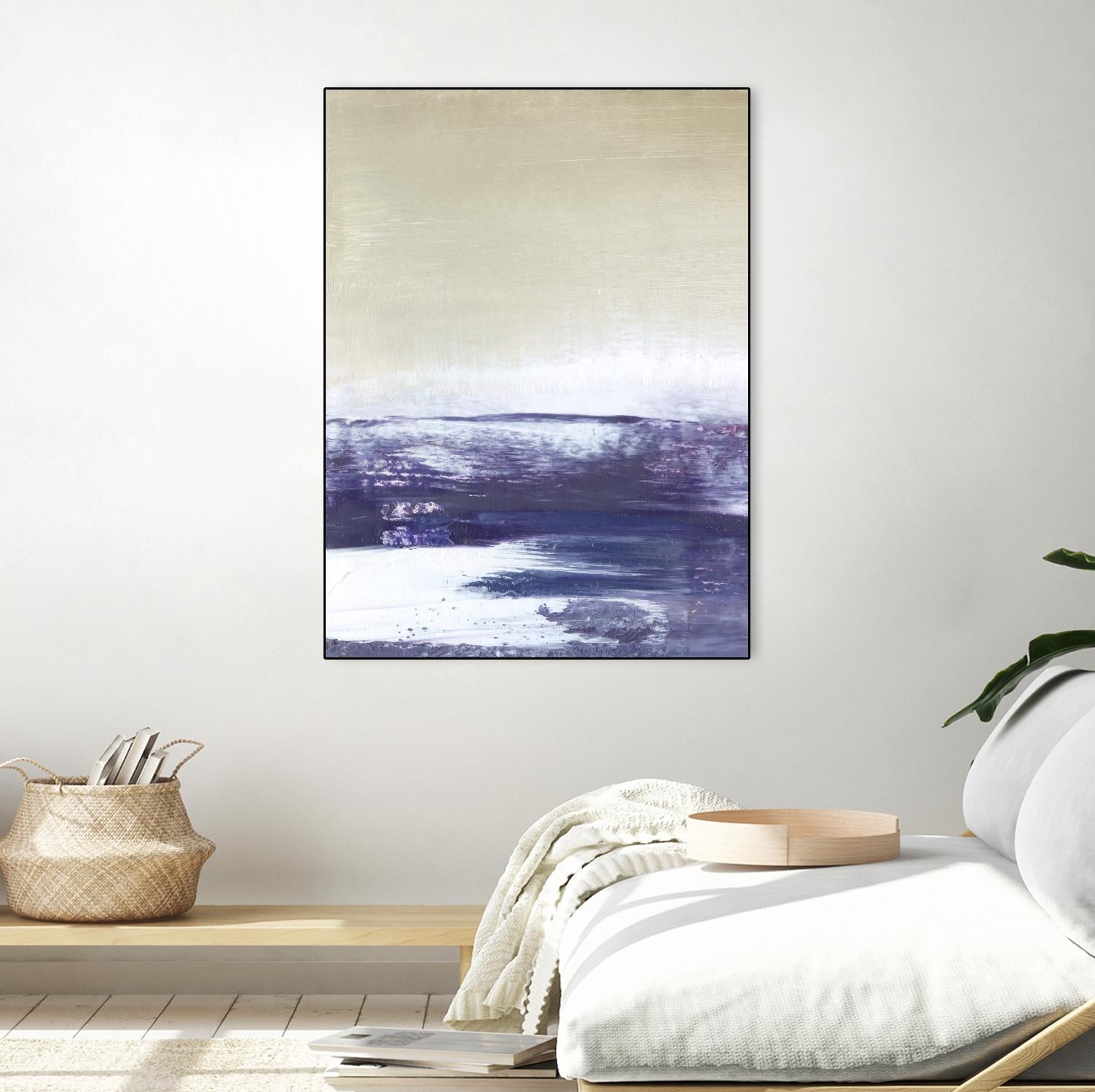 Amethyst Sea I by Sharon Gordon on GIANT ART - pink abstract