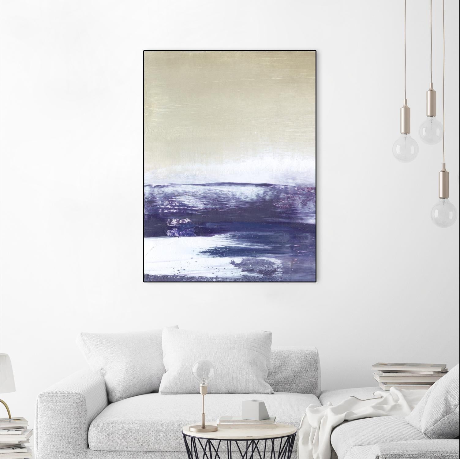 Amethyst Sea I by Sharon Gordon on GIANT ART - pink abstract