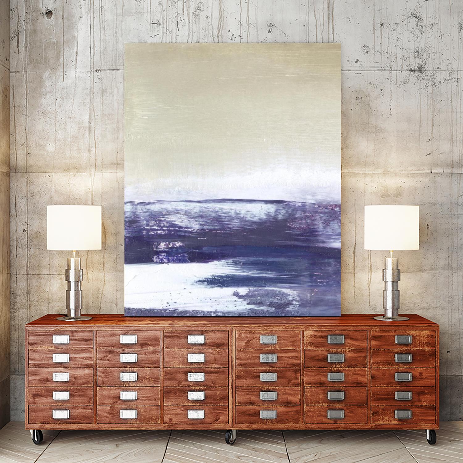 Amethyst Sea I by Sharon Gordon on GIANT ART - pink abstract