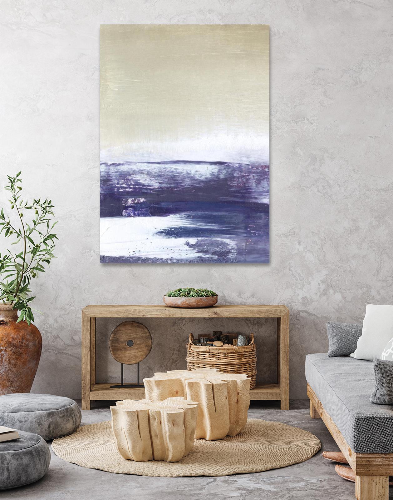 Amethyst Sea I by Sharon Gordon on GIANT ART - pink abstract