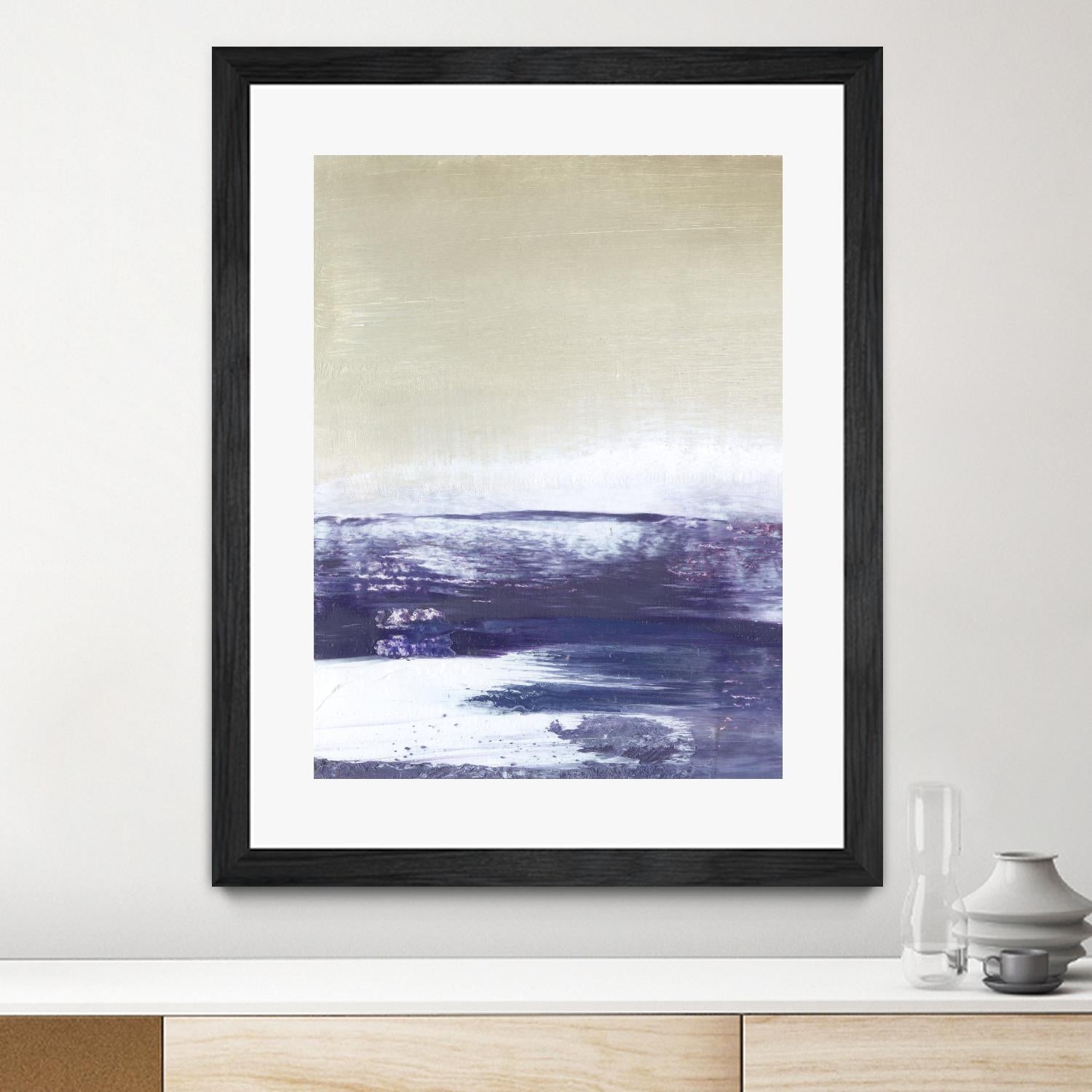 Amethyst Sea I by Sharon Gordon on GIANT ART - pink abstract