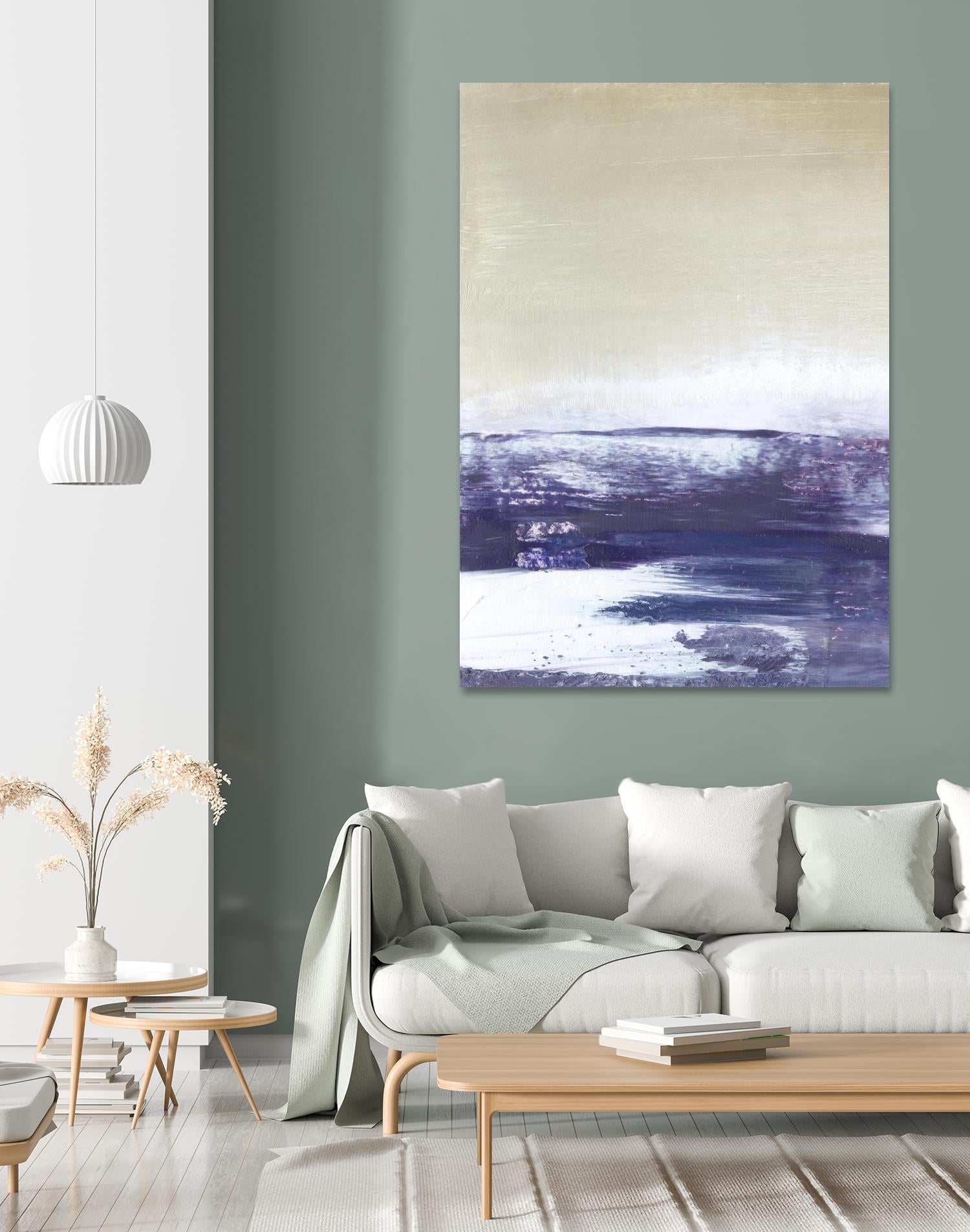 Amethyst Sea I by Sharon Gordon on GIANT ART - pink abstract