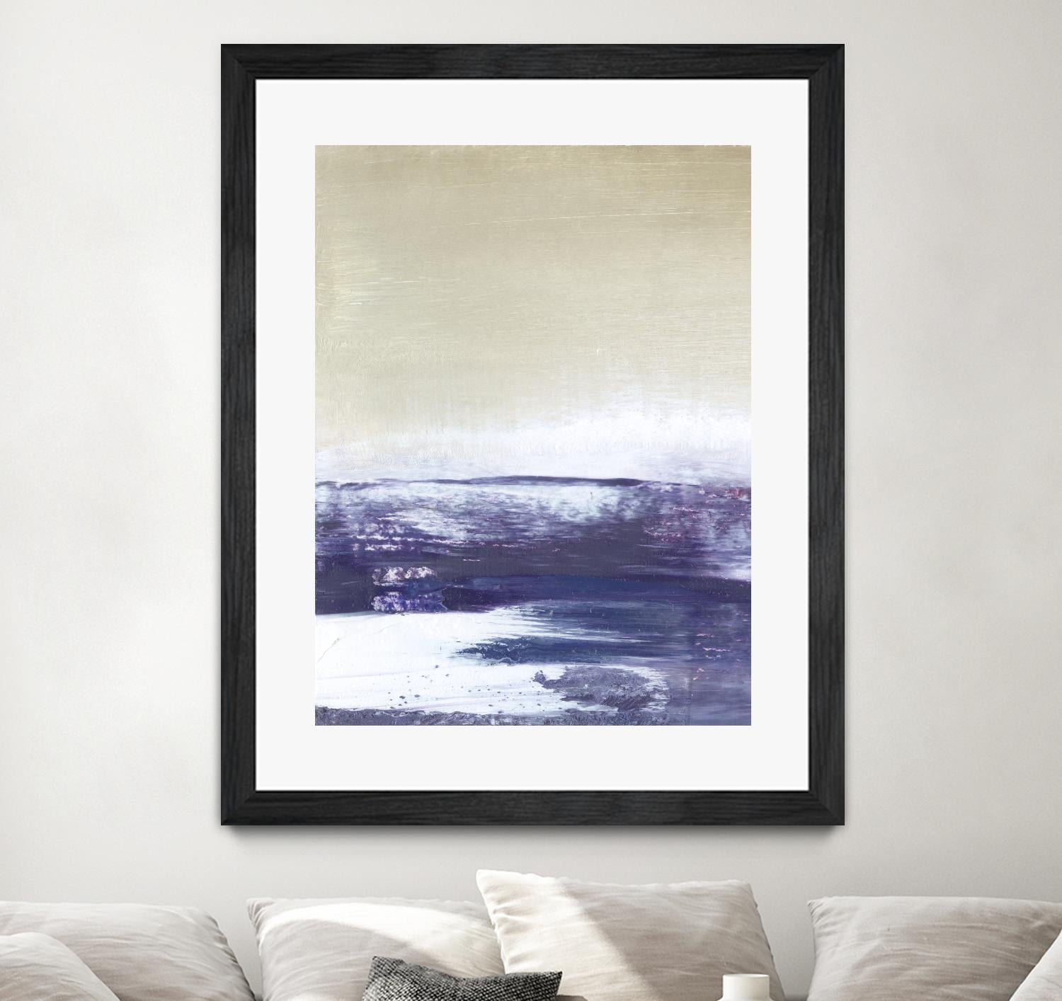 Amethyst Sea I by Sharon Gordon on GIANT ART - pink abstract