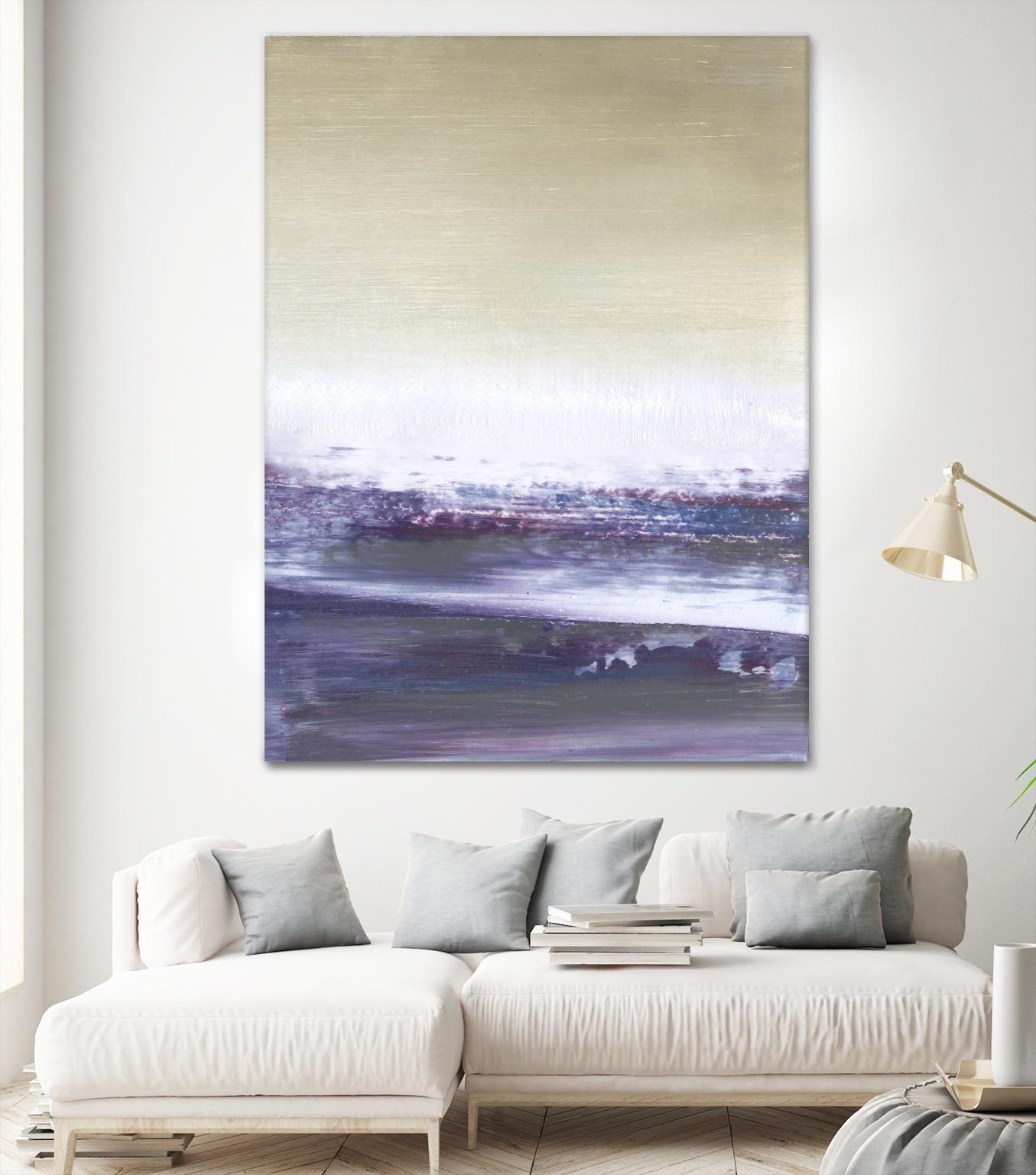Amethyst Sea II by Sharon Gordon on GIANT ART - pink abstract