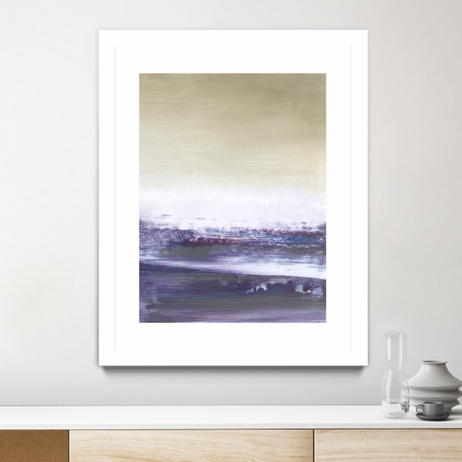 Amethyst Sea II by Sharon Gordon on GIANT ART - pink abstract