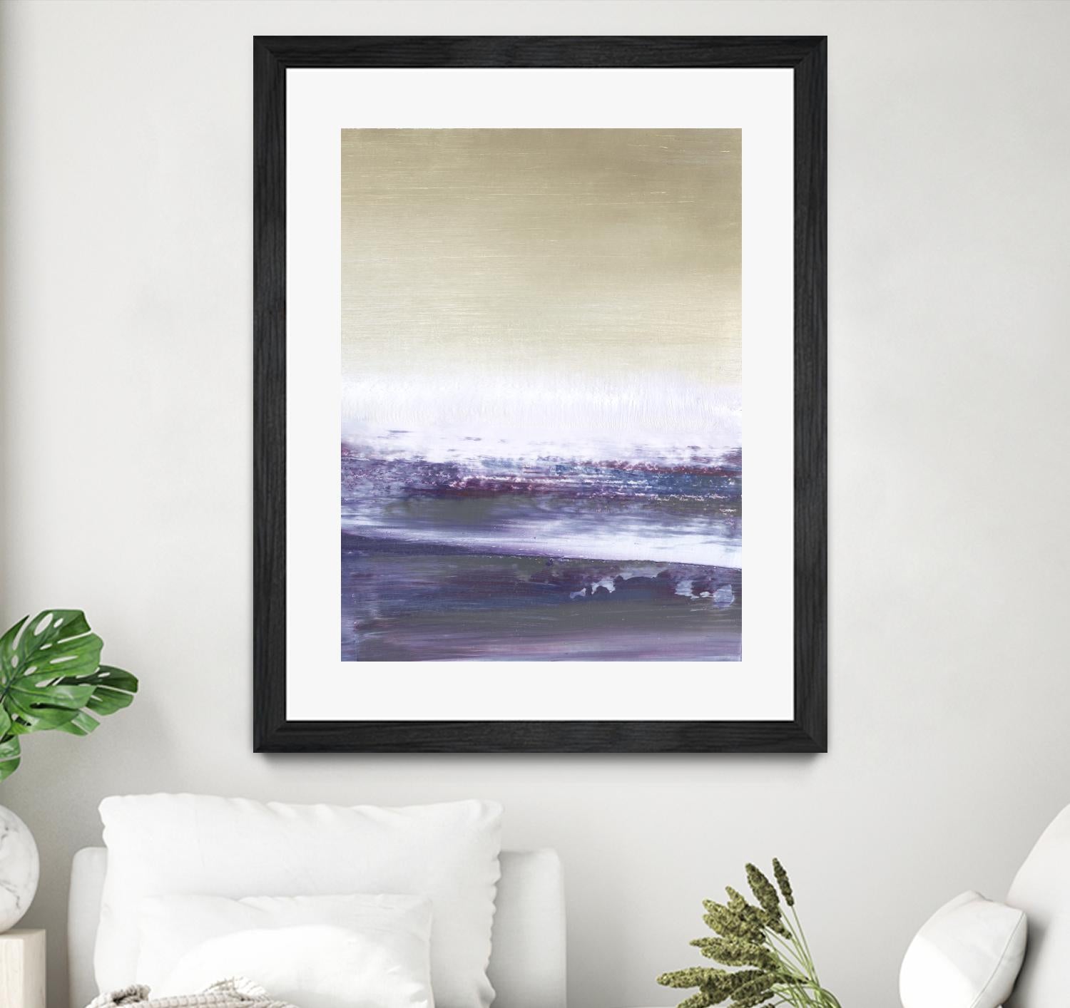 Amethyst Sea II by Sharon Gordon on GIANT ART - pink abstract