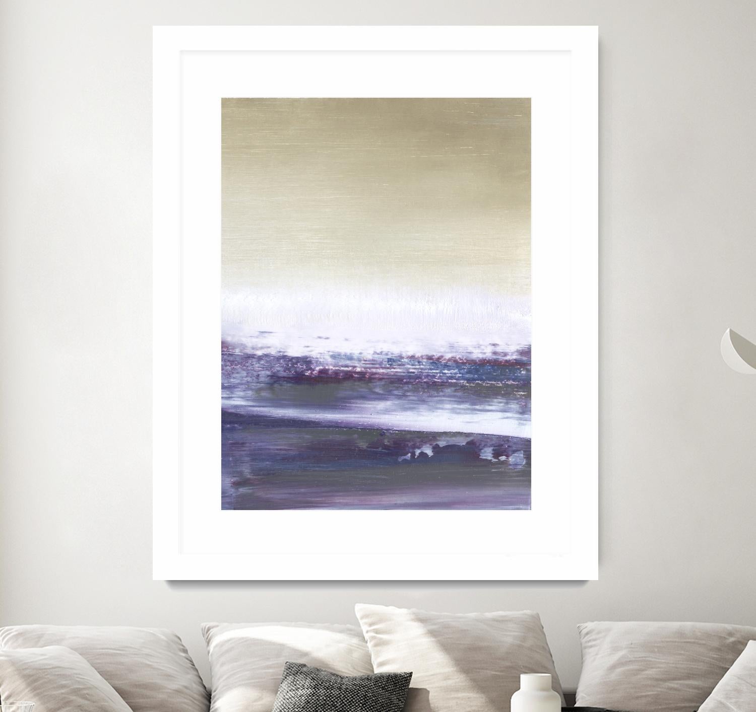 Amethyst Sea II by Sharon Gordon on GIANT ART - pink abstract
