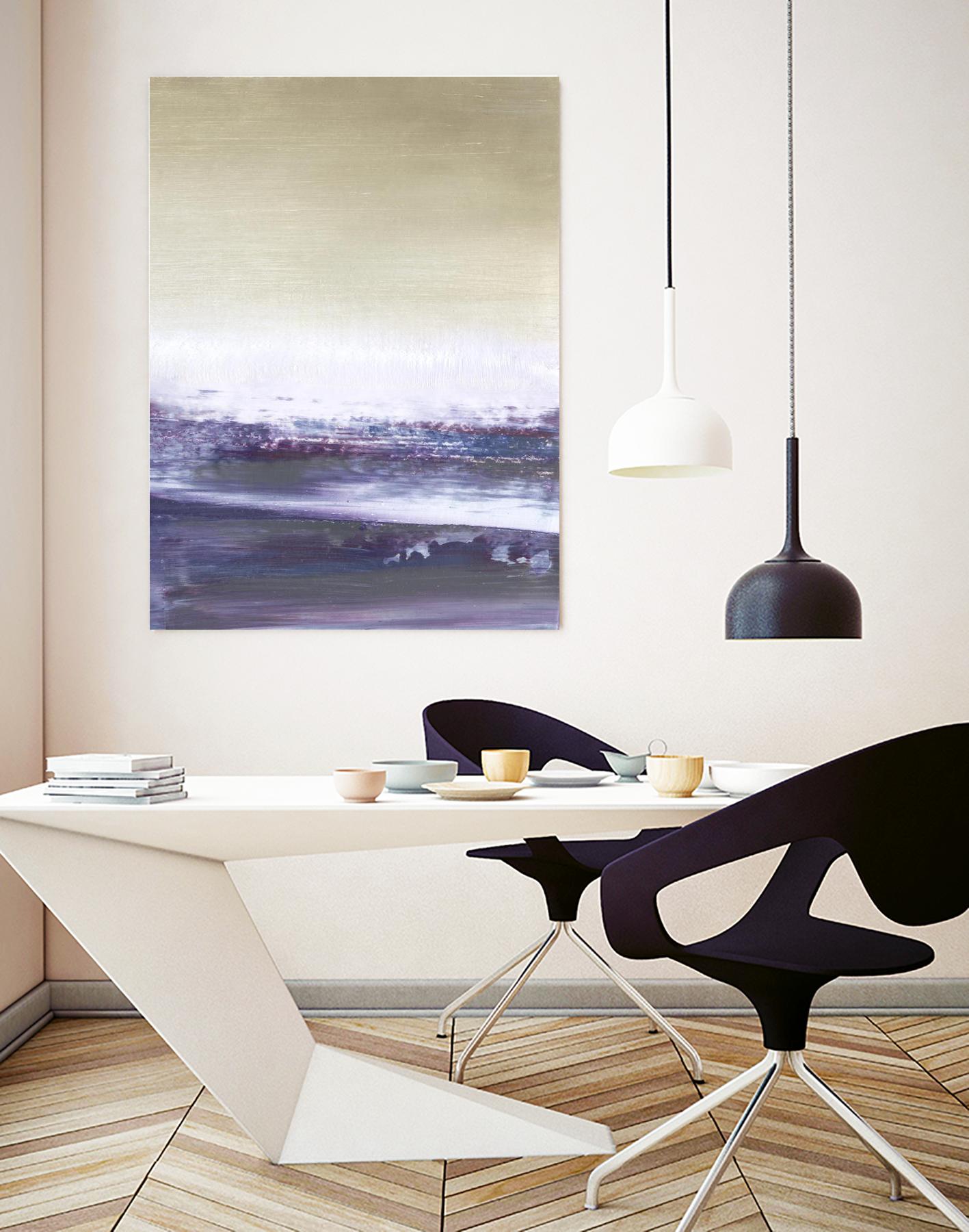 Amethyst Sea II by Sharon Gordon on GIANT ART - pink abstract