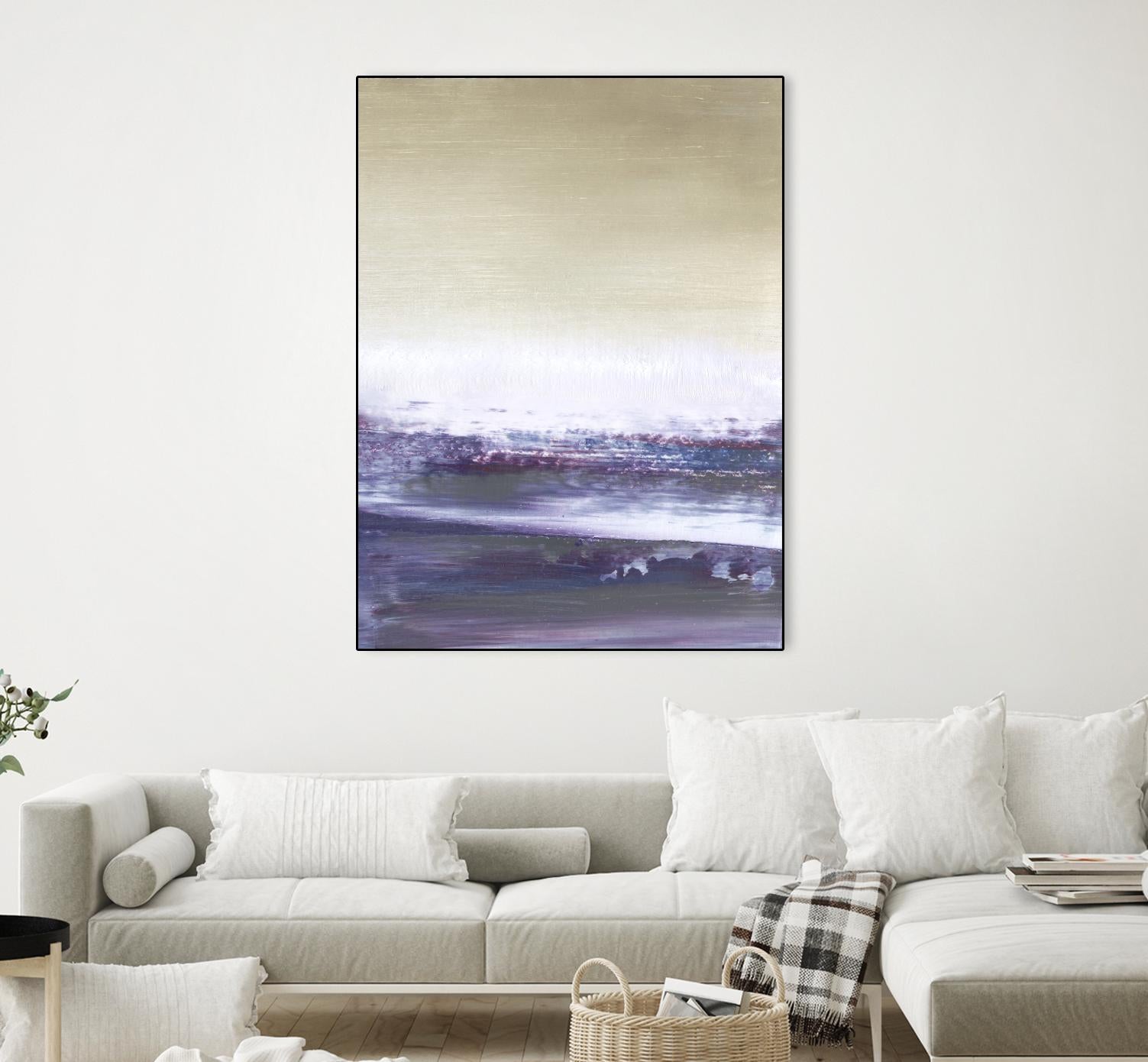 Amethyst Sea II by Sharon Gordon on GIANT ART - pink abstract