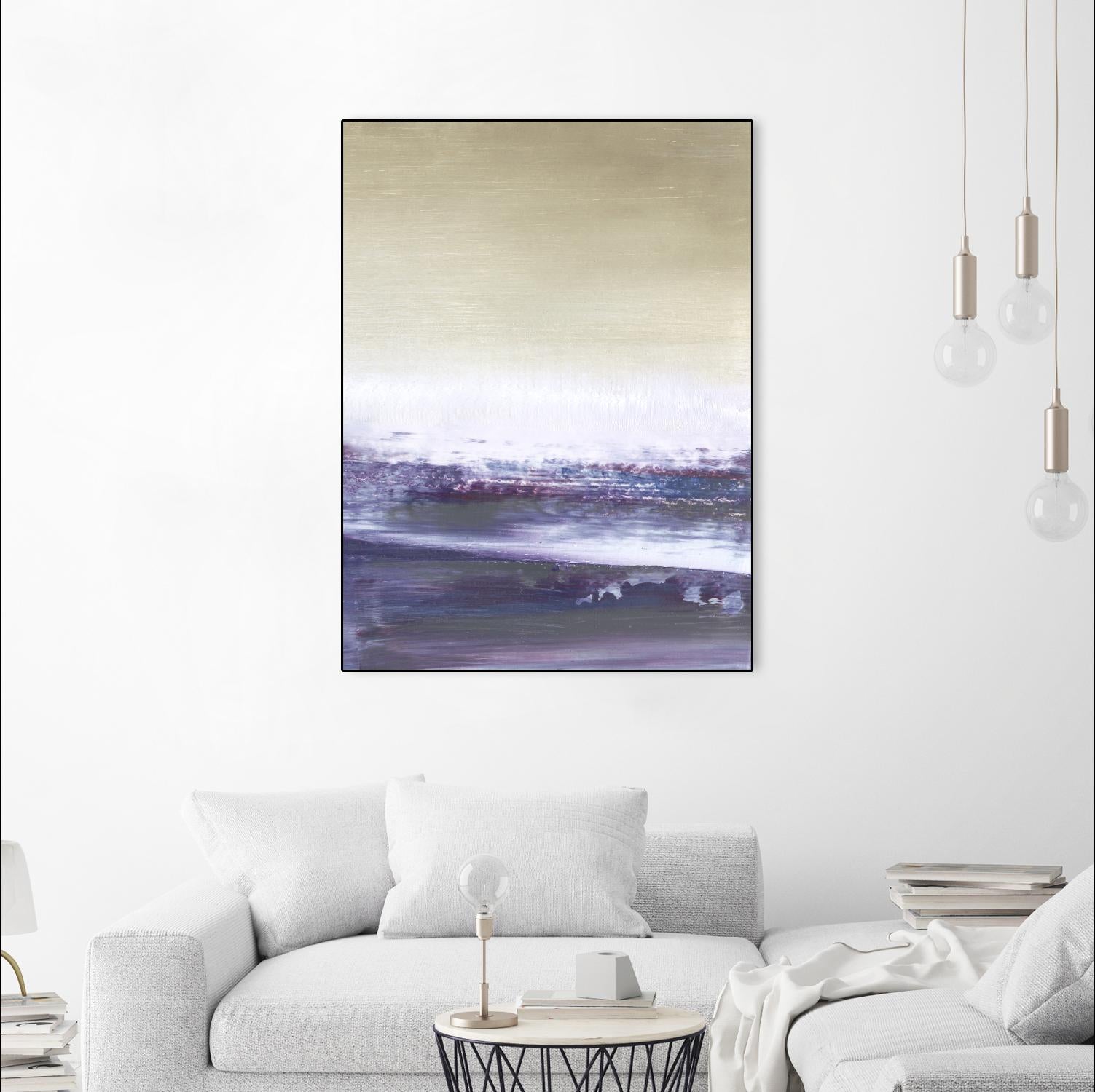 Amethyst Sea II by Sharon Gordon on GIANT ART - pink abstract