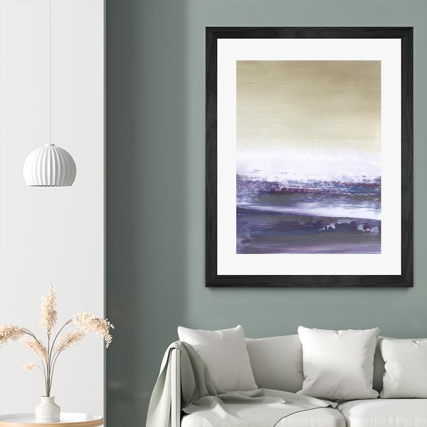 Amethyst Sea II by Sharon Gordon on GIANT ART - pink abstract