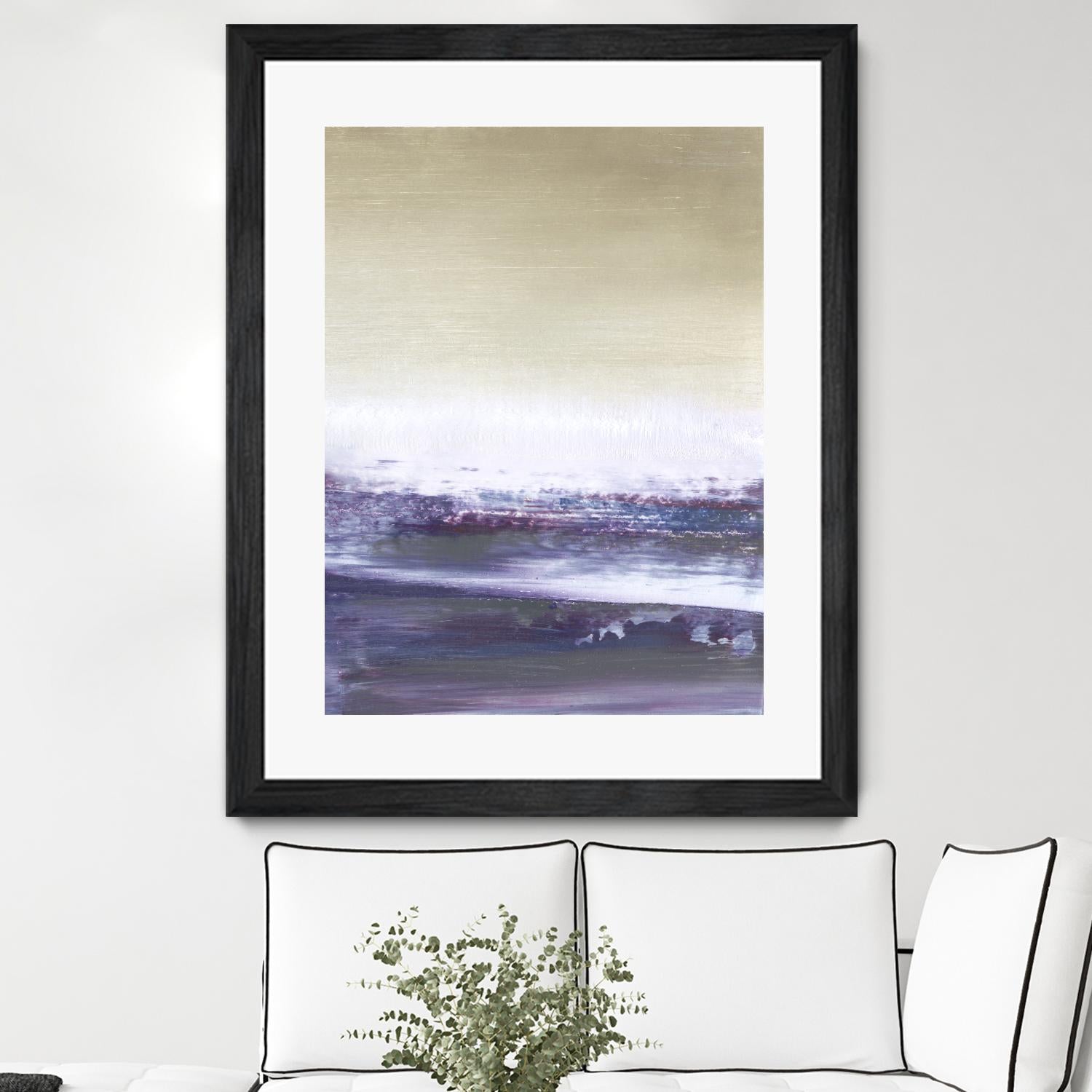 Amethyst Sea II by Sharon Gordon on GIANT ART - pink abstract