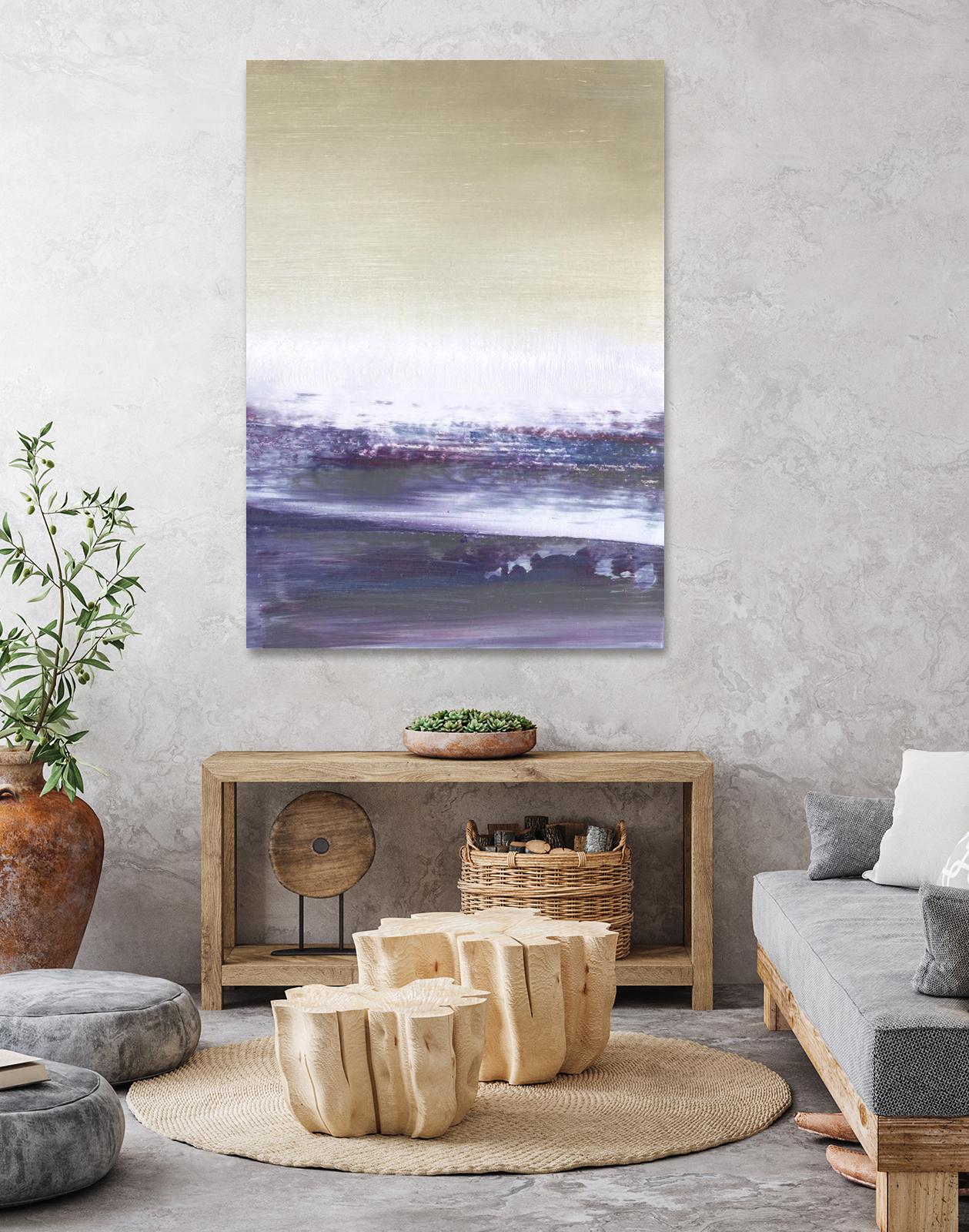 Amethyst Sea II by Sharon Gordon on GIANT ART - pink abstract