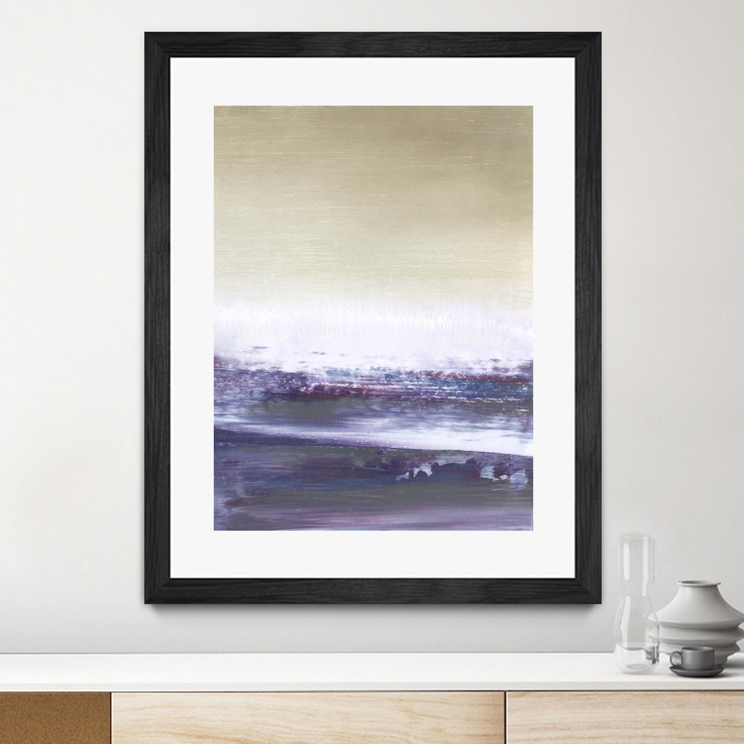 Amethyst Sea II by Sharon Gordon on GIANT ART - pink abstract