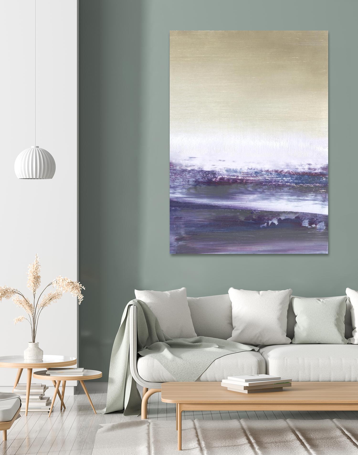 Amethyst Sea II by Sharon Gordon on GIANT ART - pink abstract