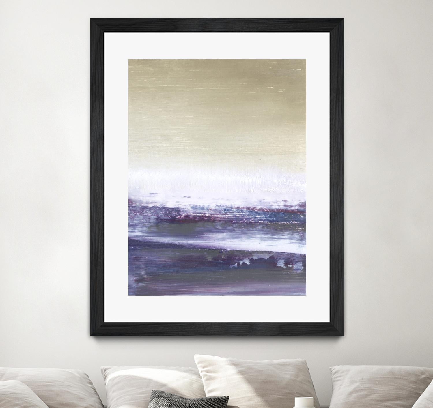 Amethyst Sea II by Sharon Gordon on GIANT ART - pink abstract