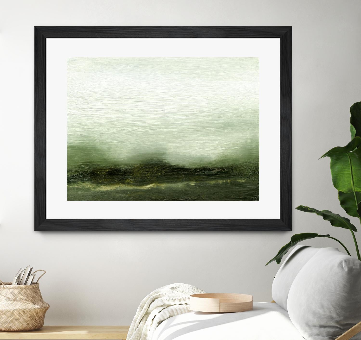 Verdant III by Sharon Gordon on GIANT ART - green abstract