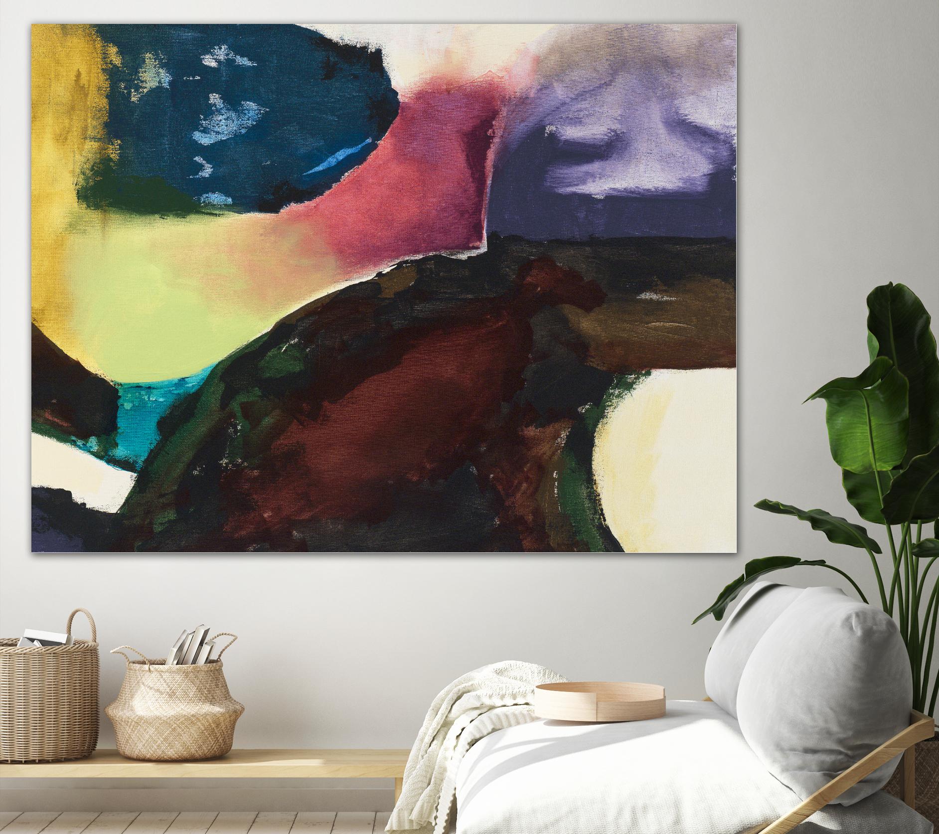 Obsession I by Sisa Jasper on GIANT ART - pink abstract