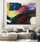 Obsession I by Sisa Jasper on GIANT ART - pink abstract