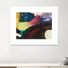 Obsession I by Sisa Jasper on GIANT ART - pink abstract