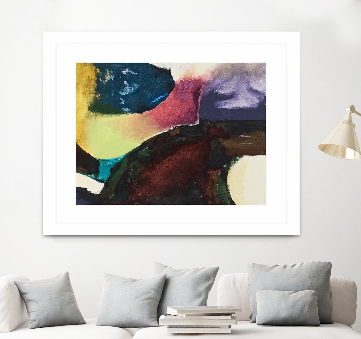 Obsession I by Sisa Jasper on GIANT ART - pink abstract