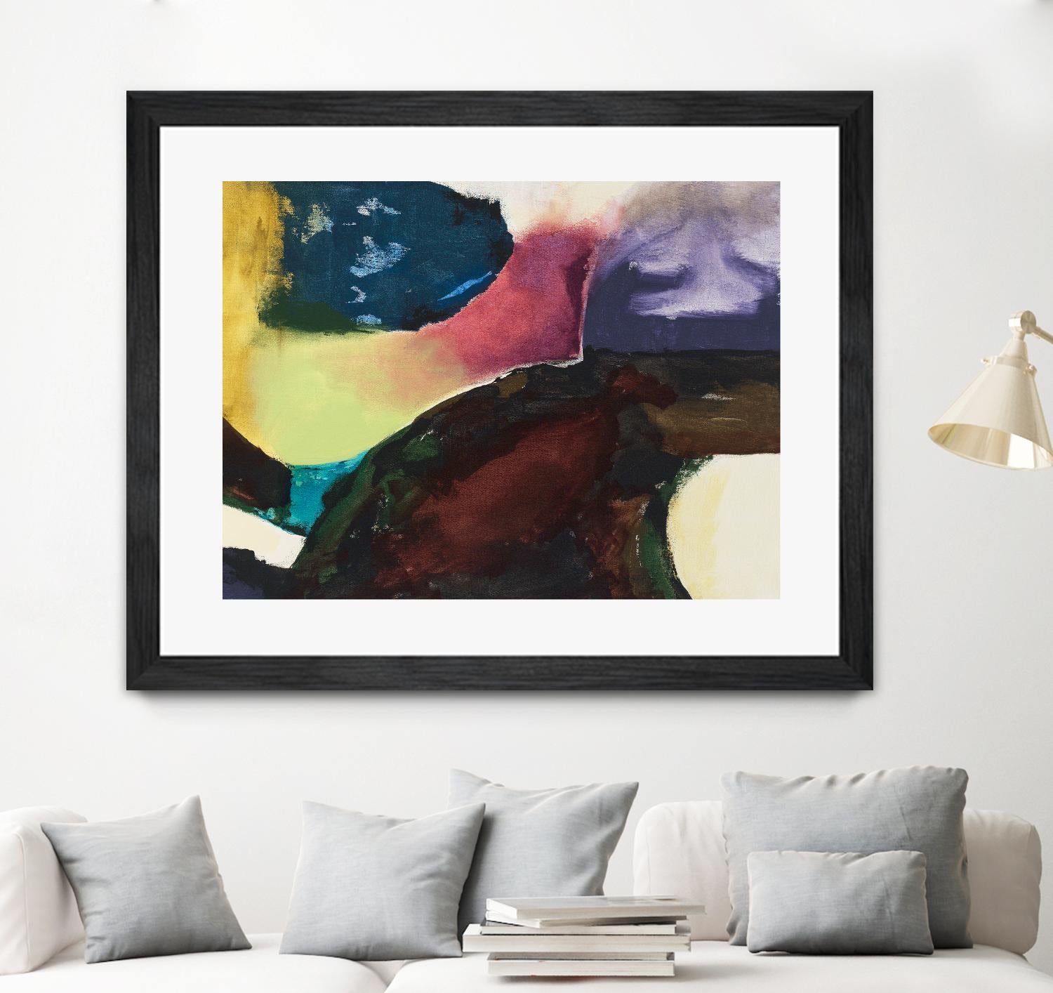 Obsession I by Sisa Jasper on GIANT ART - pink abstract