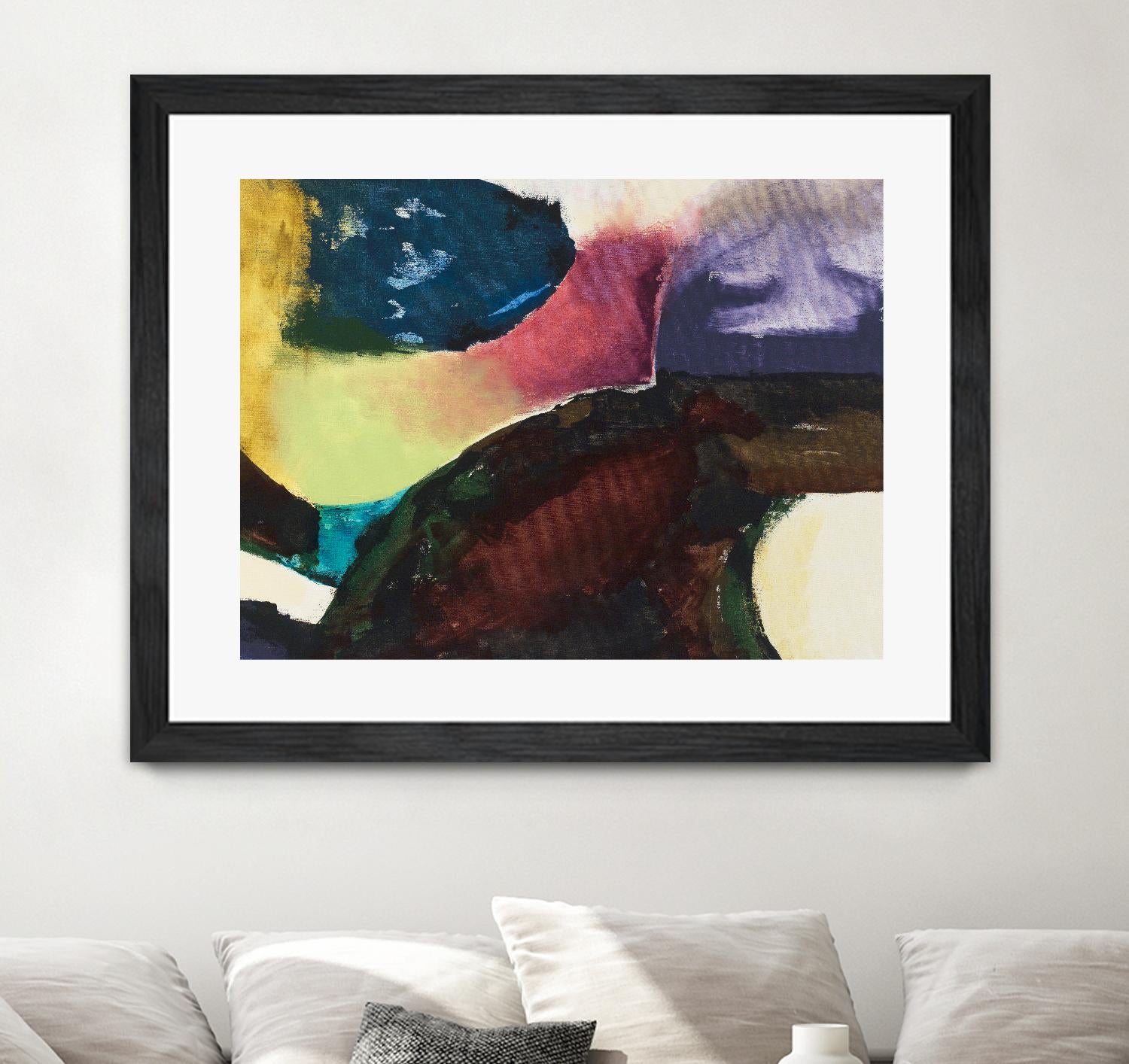 Obsession I by Sisa Jasper on GIANT ART - pink abstract