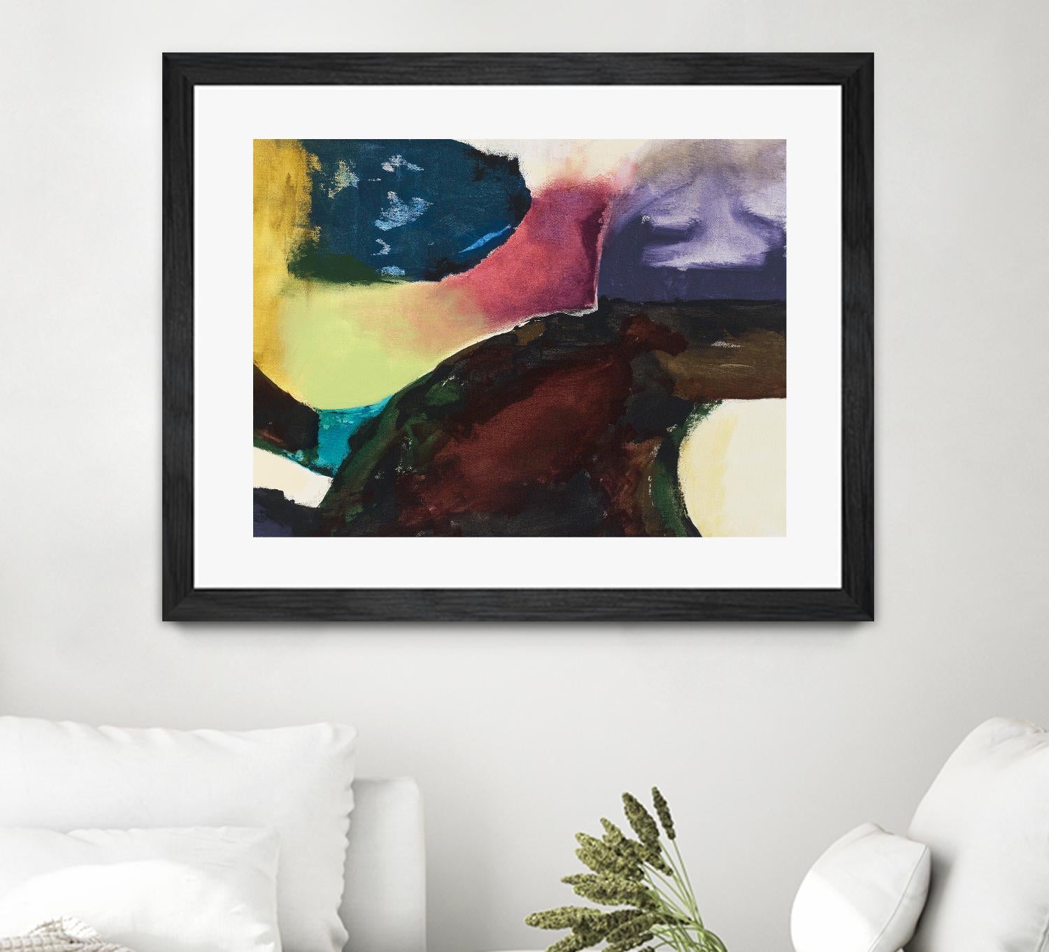 Obsession I by Sisa Jasper on GIANT ART - pink abstract