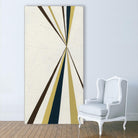 Vanishing Point I by June Erica Vess on GIANT ART - beige abstract