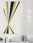 Vanishing Point II by June Erica Vess on GIANT ART - beige abstract geometrical