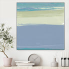 Blue Coast I by Sharon Gordon on GIANT ART - beige abstract