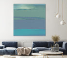 Blue Coast II by Sharon Gordon on GIANT ART - green abstract