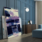 Violet Fusion I by Sharon Gordon on GIANT ART - pink abstract