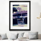 Violet Fusion I by Sharon Gordon on GIANT ART - pink abstract