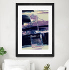 Violet Fusion I by Sharon Gordon on GIANT ART - pink abstract