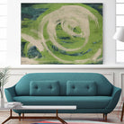 Waters Edge by Charles McMullen on GIANT ART - beige abstract