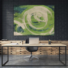 Waters Edge by Charles McMullen on GIANT ART - beige abstract