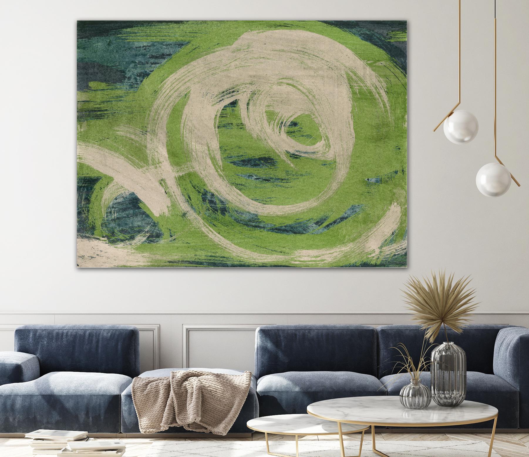 Waters Edge by Charles McMullen on GIANT ART - beige abstract