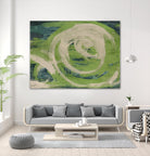 Waters Edge by Charles McMullen on GIANT ART - beige abstract