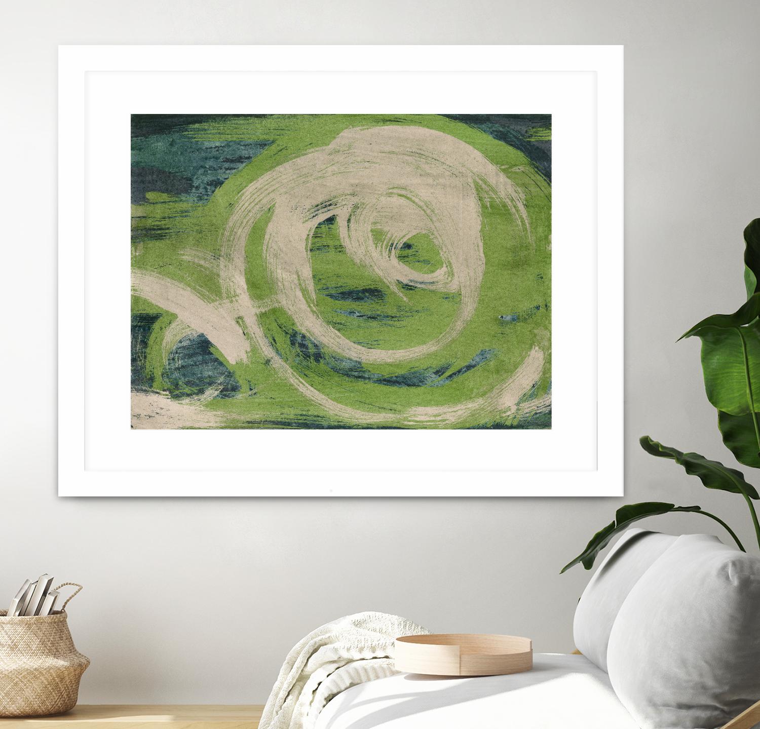 Waters Edge by Charles McMullen on GIANT ART - beige abstract