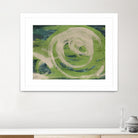 Waters Edge by Charles McMullen on GIANT ART - beige abstract