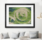 Waters Edge by Charles McMullen on GIANT ART - beige abstract