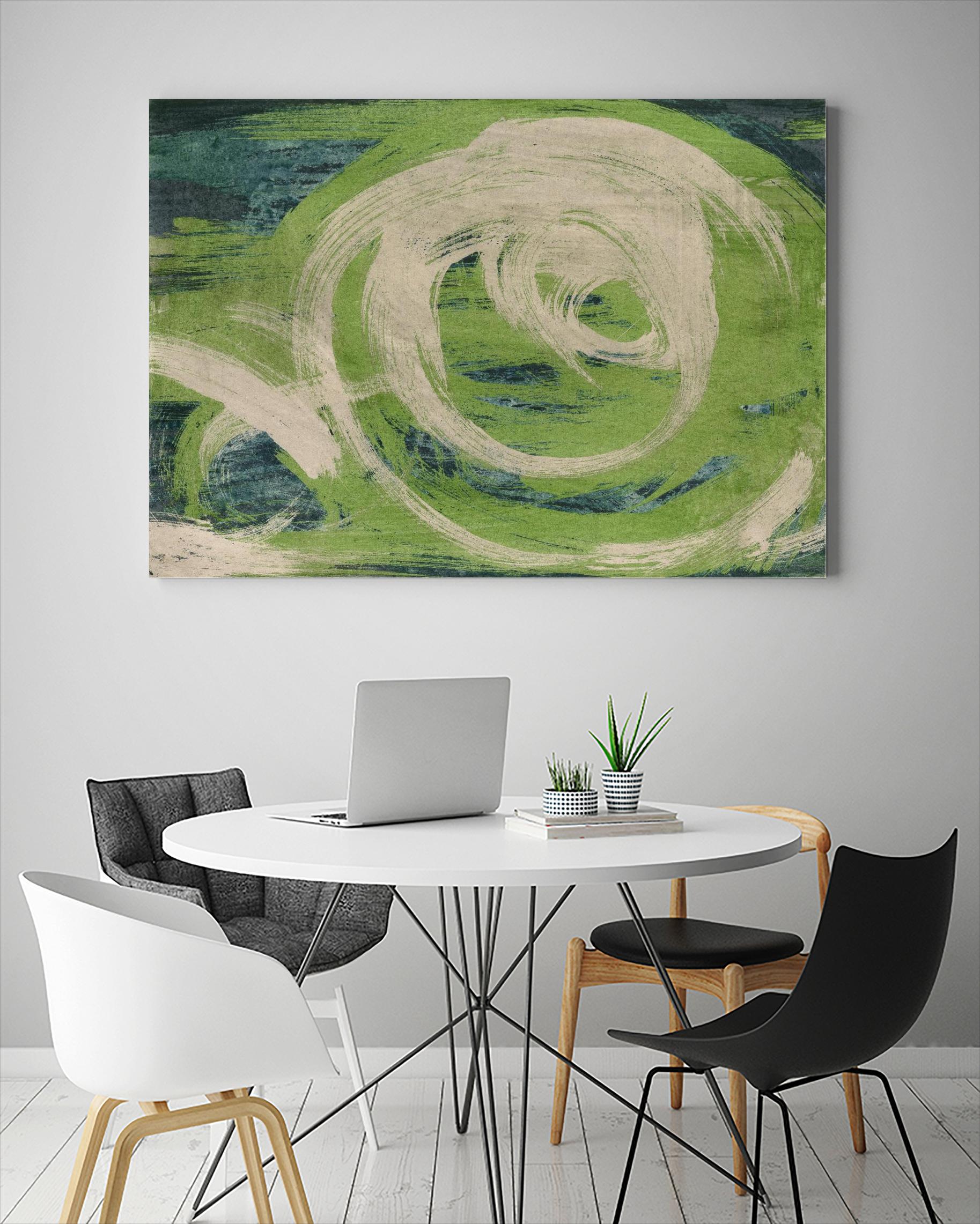 Waters Edge by Charles McMullen on GIANT ART - beige abstract