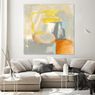 Sacred I by Sisa Jasper on GIANT ART - orange abstract