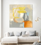 Sacred I by Sisa Jasper on GIANT ART - orange abstract