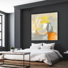 Sacred I by Sisa Jasper on GIANT ART - orange abstract