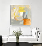 Sacred I by Sisa Jasper on GIANT ART - orange abstract